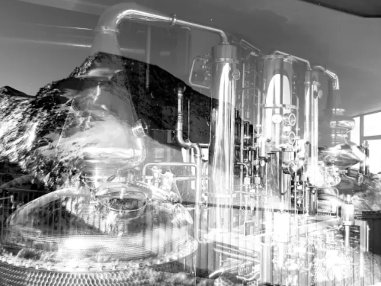 ORMA Degustation in der Destillerie